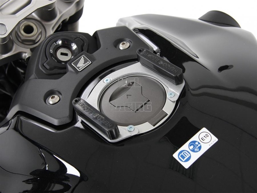 Tankring Lock-it Hepco&Becker - Honda CB 1000 R 2018 - zilver - Klik op de afbeelding om het venster te sluiten