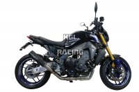 GPR pour Yamaha Mt-09 Fj-09 2021/2022 Euro5 - Homologer avec catalisateur System complet - M3 Black Titanium