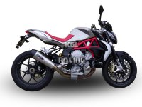 GPR voor Mv Agusta Brutale 800 Drag 2017/20 -Rr Euro4 - Gekeurde met katalisator slip-on Demper - GP Evo4 Titanium