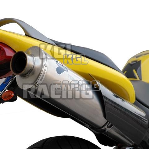 TERMIGNONI SLIP ON for Honda HORNET 600 00->02 OVALE -INOX/CARBONE - Click Image to Close
