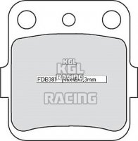 Ferodo Brake pads Kawasaki KEF 300 2001-2003 - Rear - FDB 381 Platinium Rear P