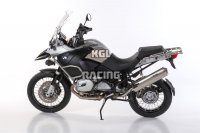 BOS silencer BMW R 1200 GS/ Adventure 2004->>2009 - BOS oval 120S Stainless steel matt