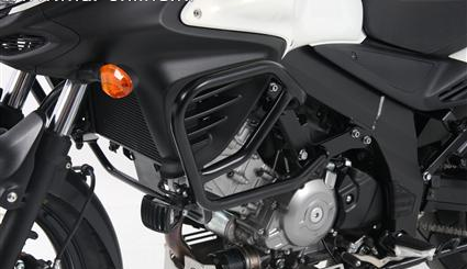 Crash protection Suzuki DL650 '11-> - black - Click Image to Close