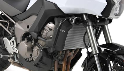 Crash protection Kawasaki Versys 1000 '12-> - black - Click Image to Close