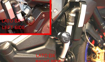 Evotech protection Aprilia TUONO '06-> - Street Defender kit