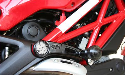 Evotech Crash Protectors Ducati M 696 '08-> - Street Defender