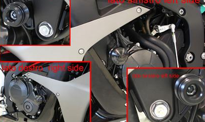 Evotech protection Honda CBR 600RR '07-> - Street Defender kit