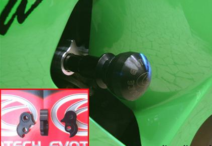 Evotech Crash Protectors Kawasaki ZX6-R '05-'06 - Street Defend