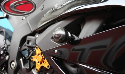 Evotech Crash Protectors Kawasaki ZX6-R '09-> - Street Defender