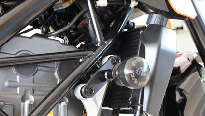 Evotech Crash Protectors KTM Duke 125 '11-> - Street Defender k