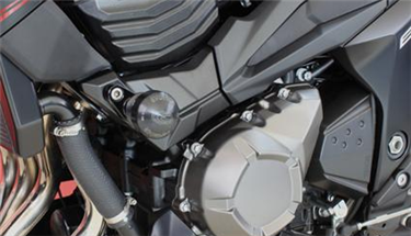 Evotech Crash Protectors Kawasaki Z800 '13-> - Street Defender kit