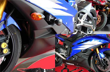 yamaha r6 crash protectors