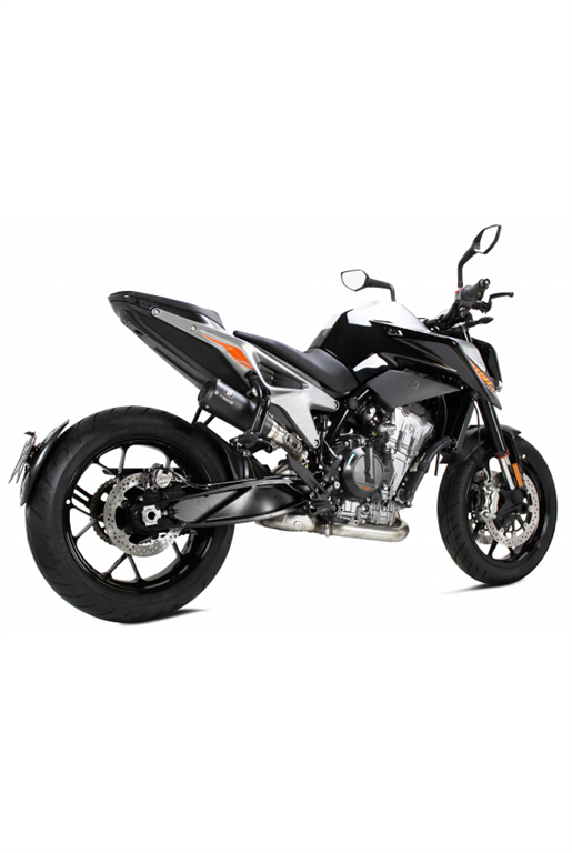 IXRACE voor KTM DUKE 890 R 20- > - MK2 uitlaat demper BLACK IXRACE voor KTM DUKE 890 R 20- > - MK2 uitlaat demper BLACK