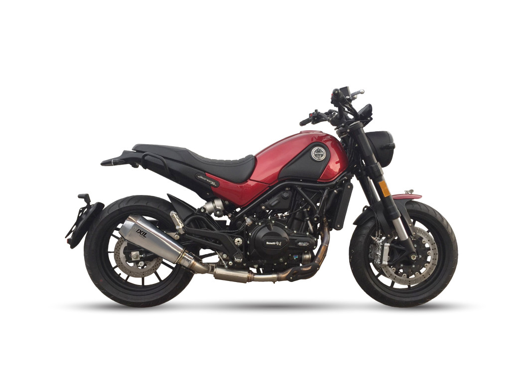 IXIL for BENELLI LEONCINO 500 17-21 (P18) - SLIP ON SILENCER - RACE XTREM BLACK