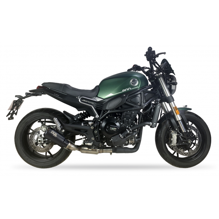 IXIL voor BENELLI LEONCINO 800 (P37) - SLIP ON DEMPER - RACE XTREM BLACK