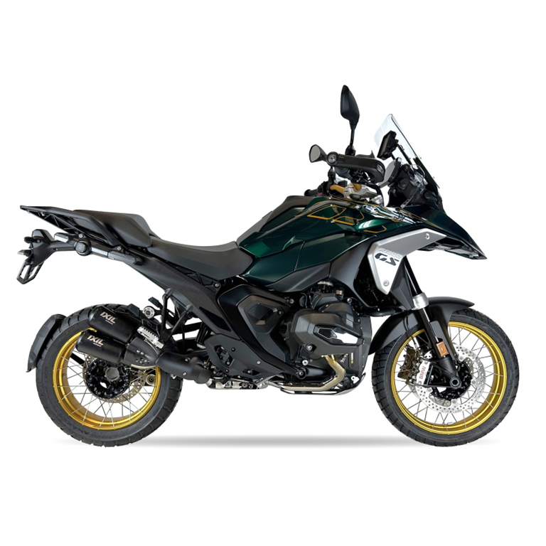 IXIL for BMW R 1300 GS 23-24 (GG13) - SLIP ON SILENCER - DUAL RACE XTREM BLACK