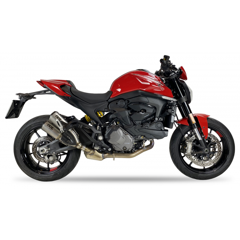 IXIL for DUCATI M 937 MONSTER 21-24 - SLIP ON SILENCER - DUAL RACE XTREM CARBON
