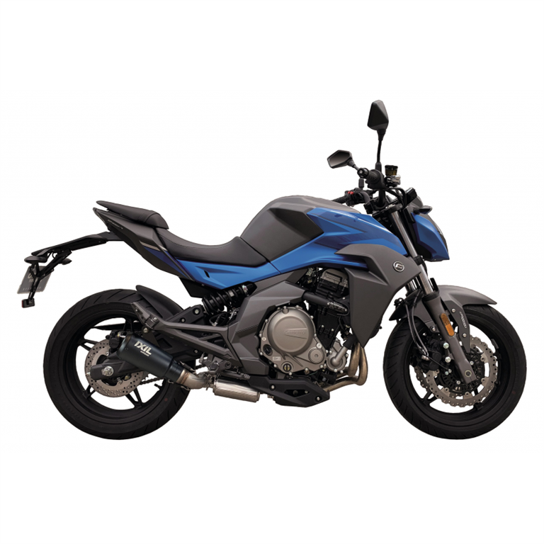 IXIL for CFMOTO 650 NK (CF650-7B CF650-7F) - SLIP ON SILENCER - RACE XTREM BLACK