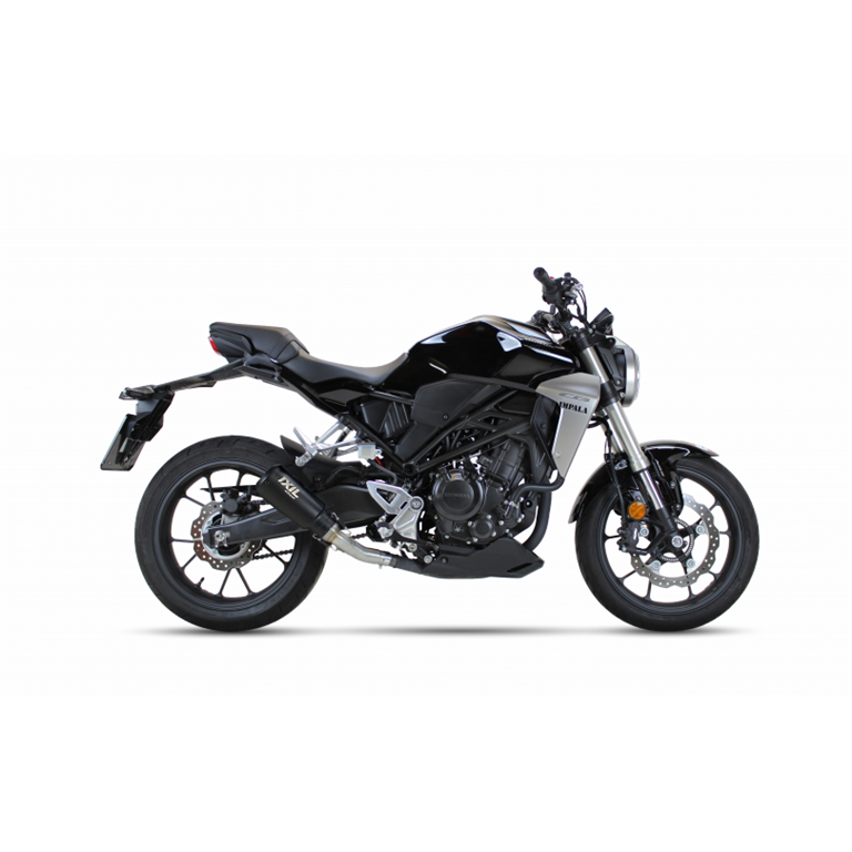 IXIL for HONDA CB 300 R 18-20 (NC55) - SLIP ON SILENCER - RACE XTREM BLACK