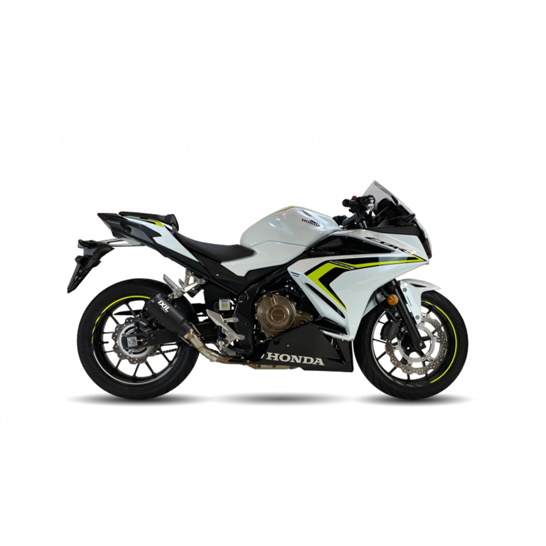 IXIL voor HONDA CBR 500 R 13-15 (PC44) - SLIP ON DEMPER - RACE XTREM BLACK