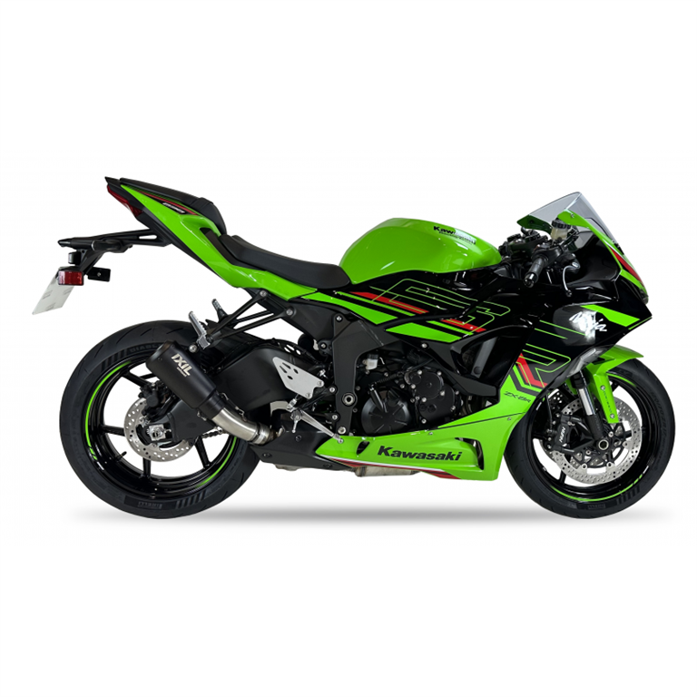 IXIL for KAWASAKI ZX-6 R NINJA 2024 (ZX636J) - SLIP ON SILENCER - RACE XTREM BLACK