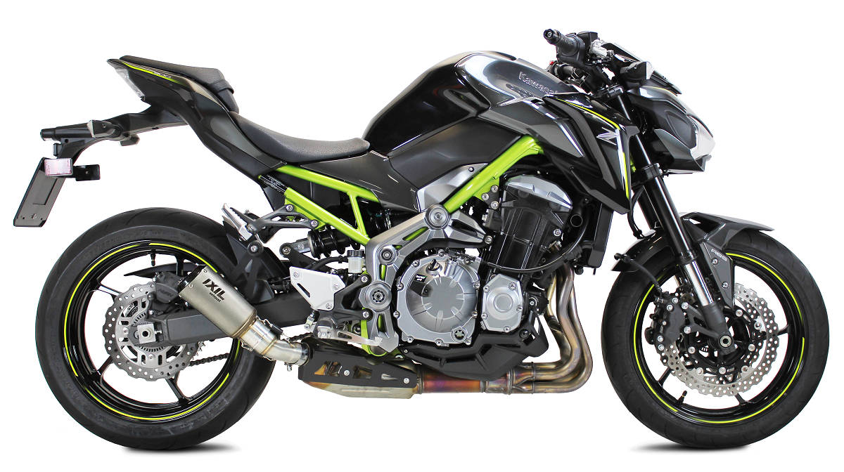 IXIL voor KAWASAKI Z 900 92 kW 16-19 (ZR900B) - SLIP ON DEMPER - RACE XTREM CARBON