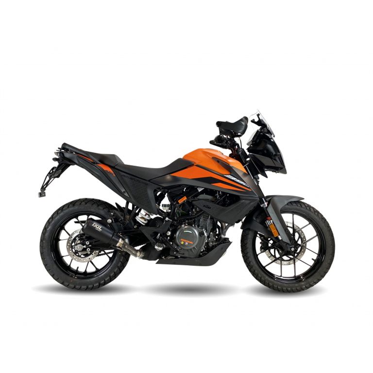 IXIL pour KTM 390 ADVENTURE 20-24 - SLIP ON SILENCIEUX - RACE XTREM BLACK
