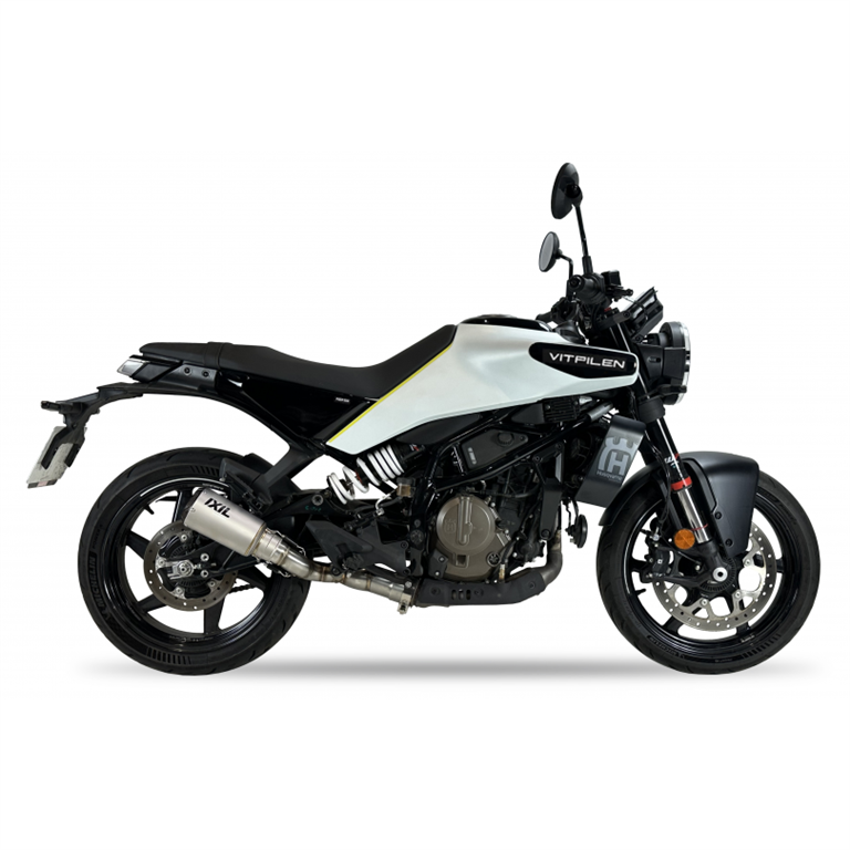 IXIL voor HUSQVARNA SVARTPILEN 125 24-25 (IS HQV) - SLIP ON DEMPER - RACE XTREM CARBON