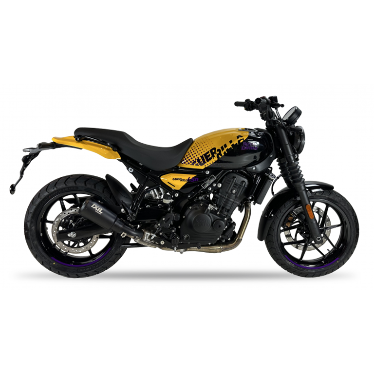 IXIL for ROYAL ENFIELD GUERRILLA 450 - SLIP ON SILENCER - RACE XTREM BLACK
