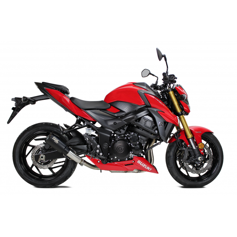 IXIL pour SUZUKI GSR 750 11-16 (C5) - SLIP ON SILENCIEUX - RACE XTREM BLACK