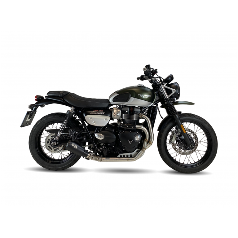 IXIL for TRIUMPH STREET SCRAMBLER 900 17-22 (DC01 DC02 DC03 DC04) - FULL SYSTEM - RACE XTREM BLACK