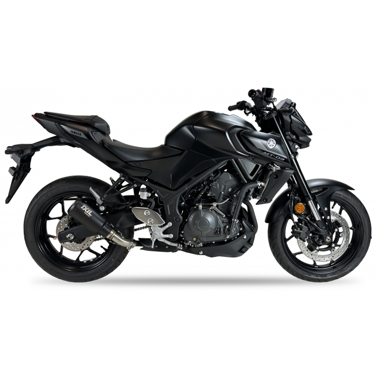 IXIL pour YAMAHA YZF R3 24-25 (RH25) - SLIP ON SILENCIEUX - RACE XTREM BLACK