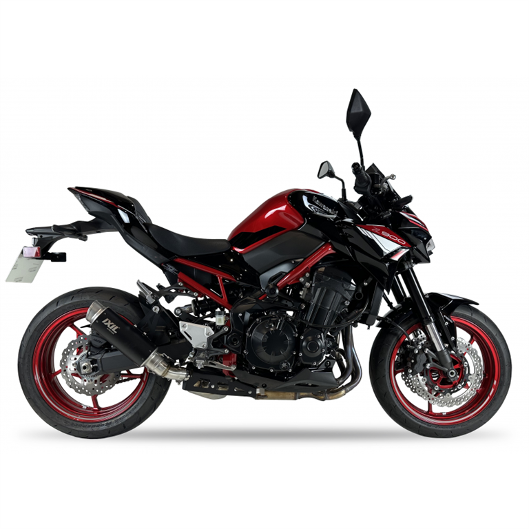 IXIL voor KAWASAKI Z 900 92 kW 16-19 (ZR900B) - SLIP ON DEMPER - SPORT XTREM BLACK