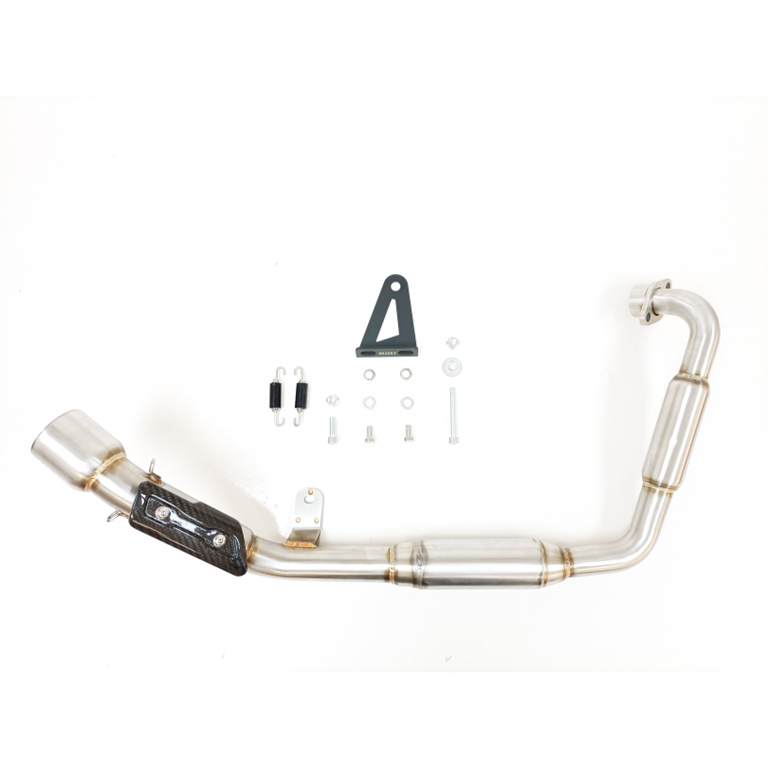 IXIL voor ZONTES G1 125 / X, U1-125, U125, Z2-125, GK125 / X 2023-2024 - Volledige uitlaat - SPORT XTREM BLACK