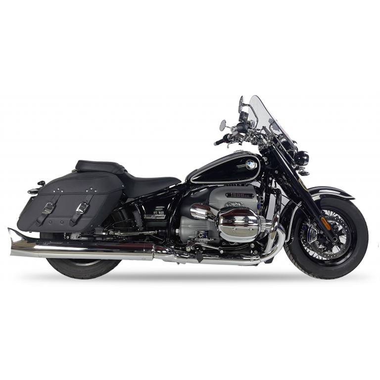 IXIL for BMW R 18 (RH18 RH18R) - SLIP ON SILENCER (PAIR) - IRONHEAD ROUND CHROME