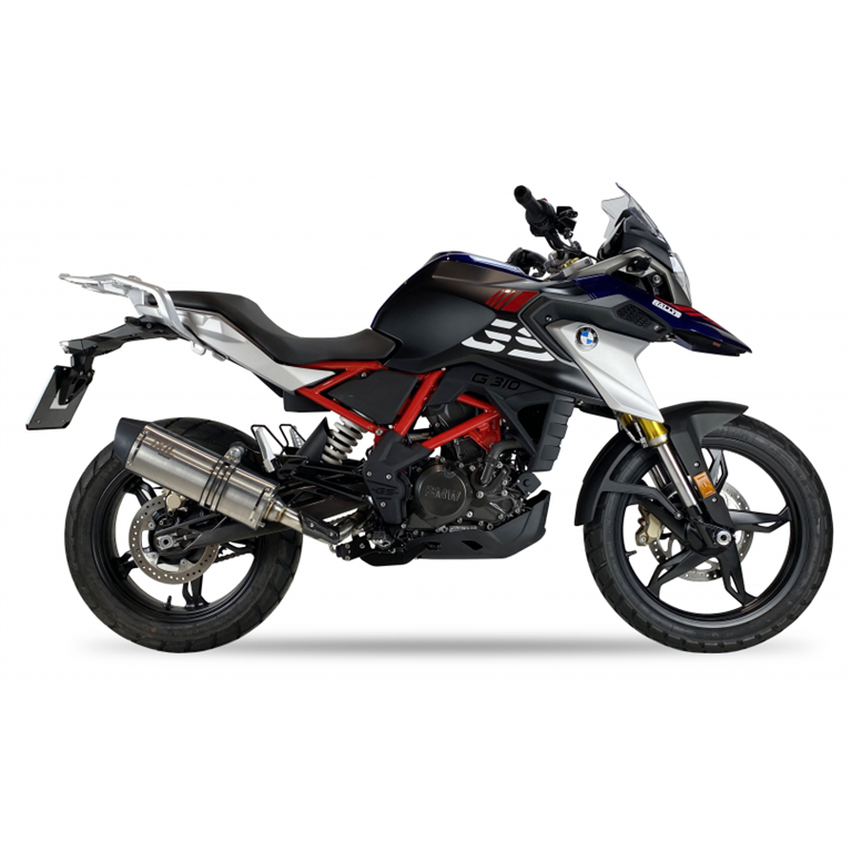 IXIL voor BMW G 310 GS 17-22 (MG31 5G31) - Volledige uitlaat - HEXOVAL XTREM EVOLUTION