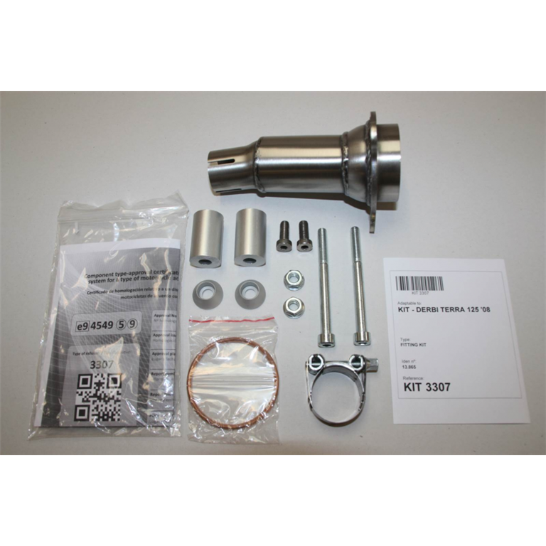 IXIL for MALAGUTI DUNE 125 - SLIP ON SILENCER - HEXOVAL XTREM EVOLUTION