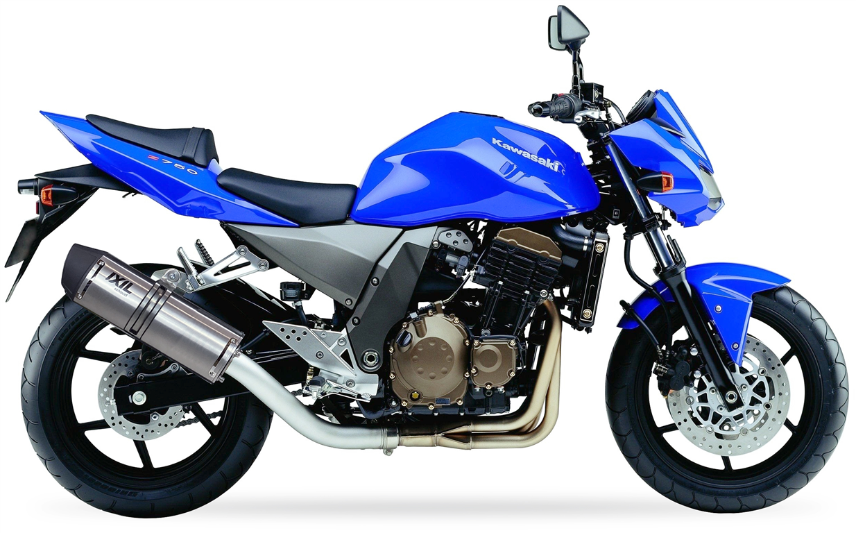 IXIL voor KAWASAKI Z 750 - S 04-06 (ZR750J ZR750K*) - SLIP ON DEMPER - HEXOVAL XTREM EVOLUTION