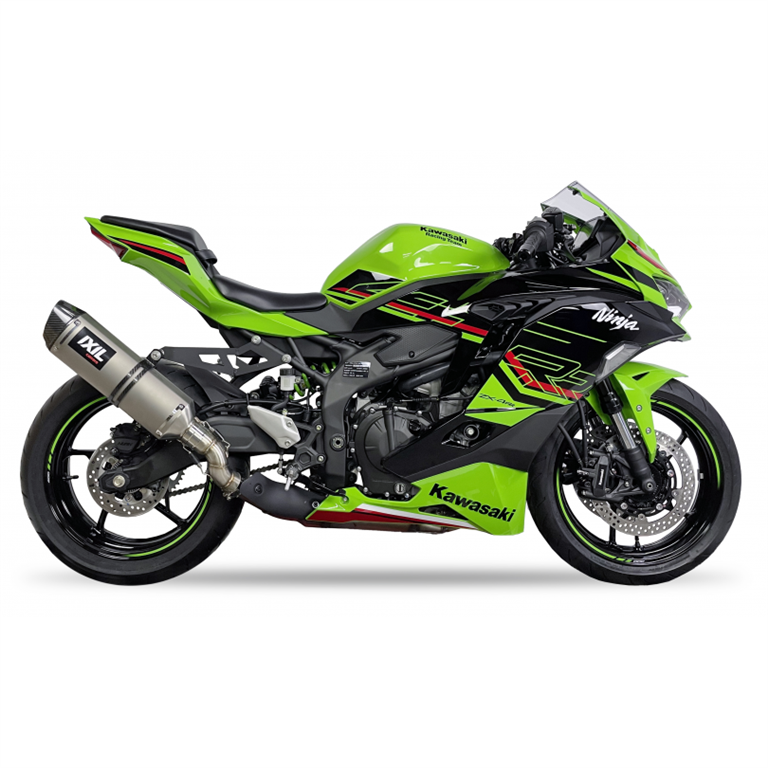 IXIL pour KAWASAKI NINJA ZX-4 R / RR 23-24 (ZX400P) - Echappement complet (RACE) - HEXOVAL TITANIUM RACE