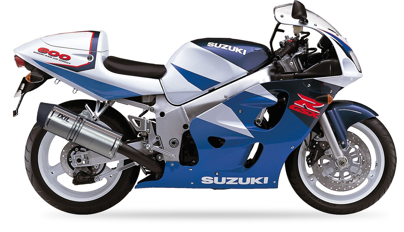 IXIL for SUZUKI GSX 750 R SRAD 96-99 (GR7DD) - SLIP ON SILENCER - HEXOVAL XTREM EVOLUTION