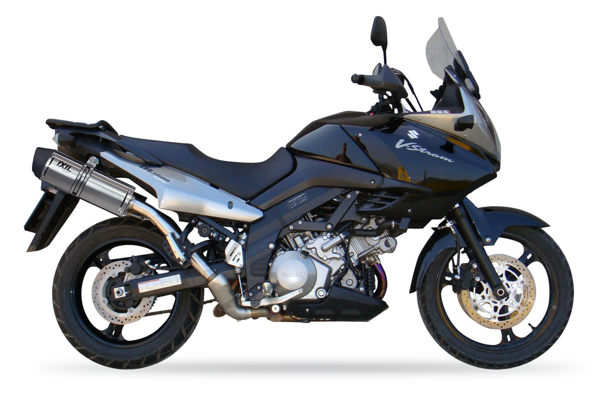IXIL for SUZUKI DL 1000 V-STROM 02-13 (WVBS) - SLIP ON SILENCER (PAIR) - HEXOVAL XTREM EVOLUTION
