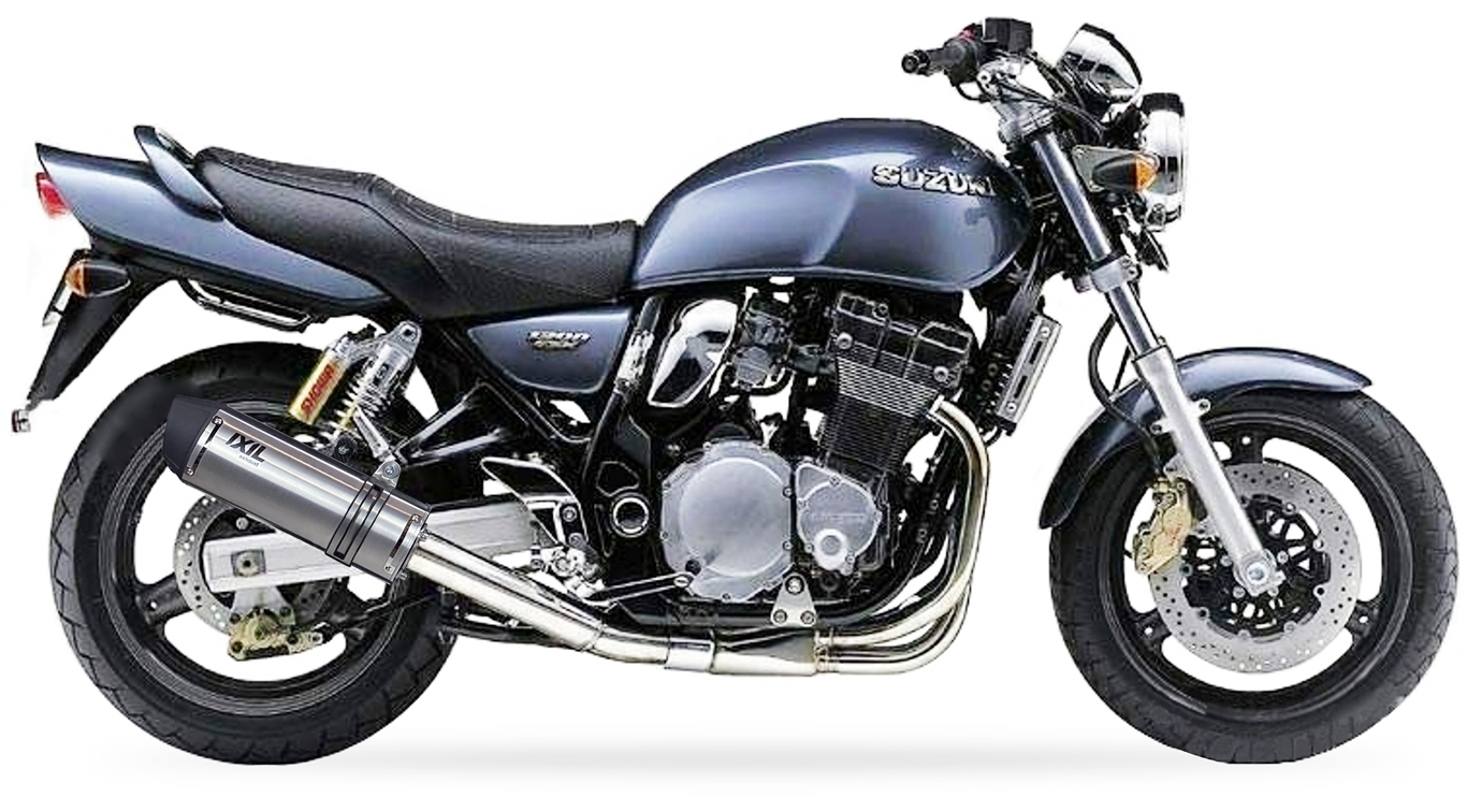 IXIL voor SUZUKI GSX 1200 INAZUMA 99-03 (A3) - SLIP ON DEMPER - HEXOVAL XTREM EVOLUTION