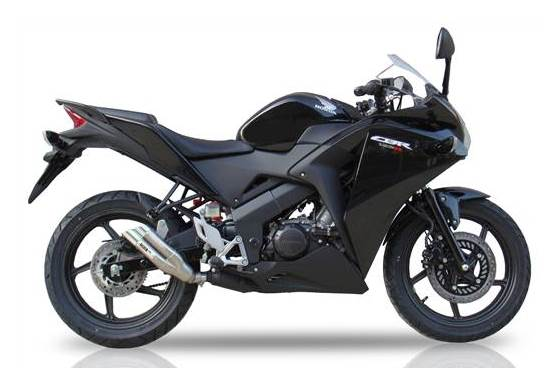 IXIL for HONDA CBR 125 R 11-15 (JC50) - SLIP ON SILENCER - DUAL HYPERLOW