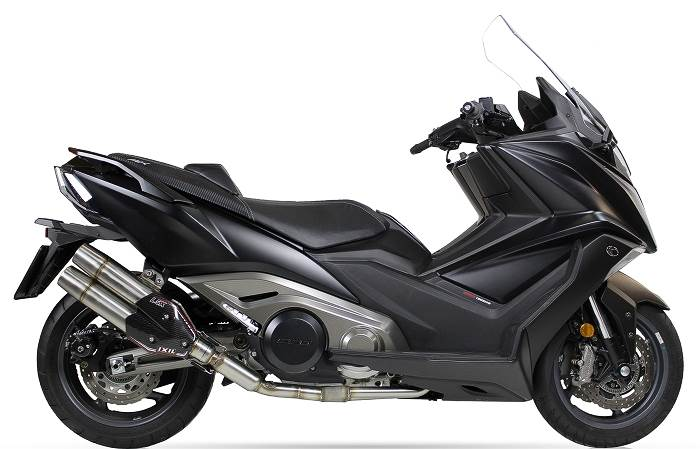 IXIL voor KYMCO AK 550 17-20 (E1-A3, E1-A2) - Volledige uitlaat - DUAL HYPERLOW XXL