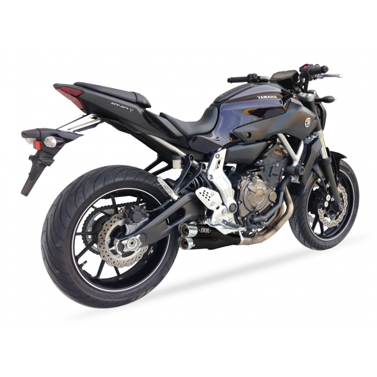 IXIL for YAMAHA XSR 700 16-20 (RM11 RM12) - FULL SYSTEM - DUAL HYPERLOW BLACK XL