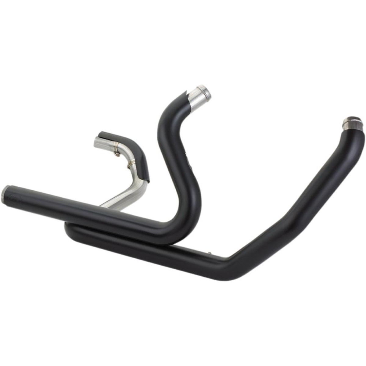 S&S CYCLE Exhaust HEADER SYSTEM DUAL FOR MILWAUKEE M8 BLACK - 17-18 HD Touring Models
