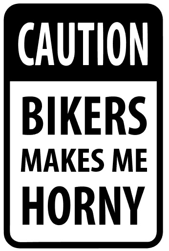 Panneaux métalliques parking 22 cm x 30 cm - BIKERS MAKES ME HORNY Panneaux métalliques parking 22 cm x 30 cm - BIKERS MAKES ME HORNY